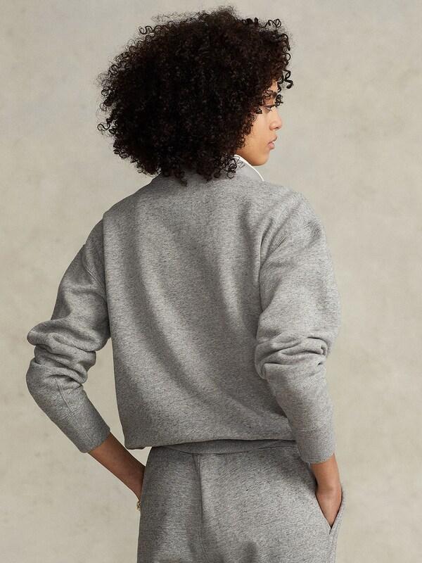 Daniel Hechter Watches Polo Ralph Lauren Sweatshirt 'LS PO-LONG SLEEVE-KNIT' In Grijs