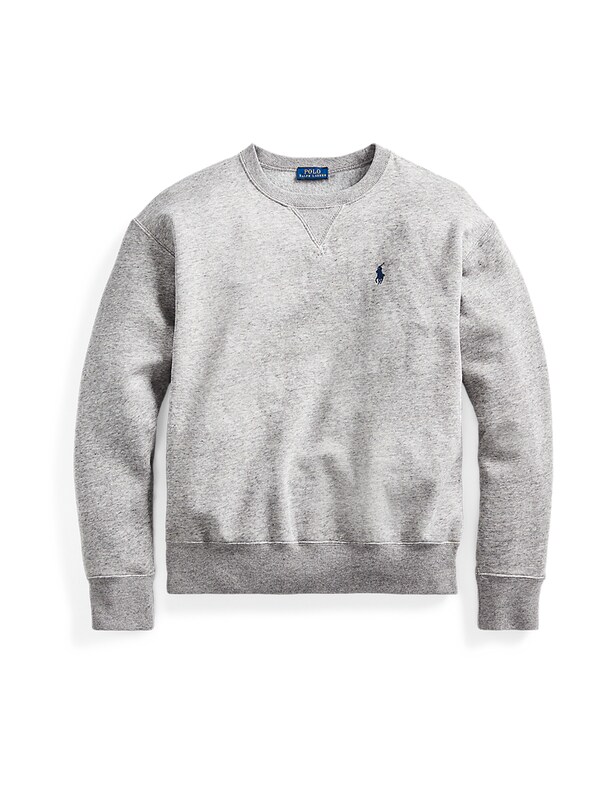 daniel hechter watches Polo Ralph Lauren Sweatshirt 'LS PO-LONG SLEEVE-KNIT' in Grijs