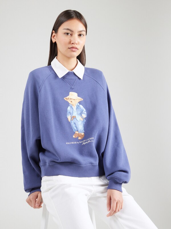 Daniel Hechter Watches Polo Ralph Lauren Sweatshirt 'TRVLR BR' In Kobaltblauw