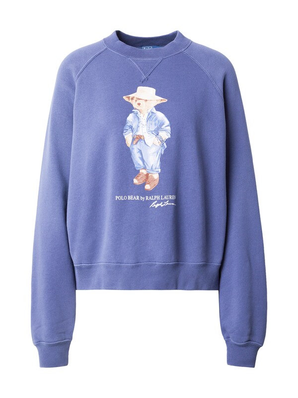 daniel hechter watches Polo Ralph Lauren Sweatshirt 'TRVLR BR' in Kobaltblauw