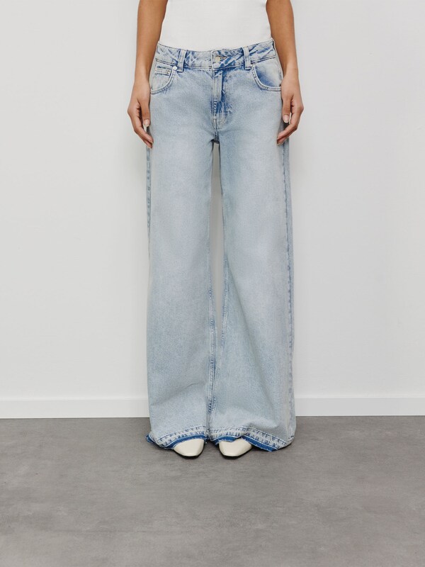 Daniel Hechter Watches RÆRE By Lorena Rae Wide Leg Jeans In Blauw Denim
