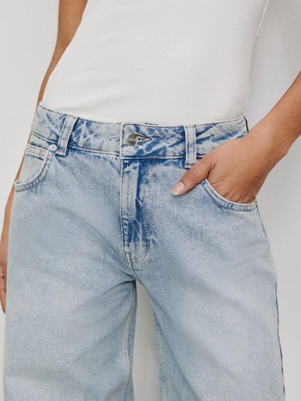 Daniel Hechter Watches RÆRE By Lorena Rae Wide Leg Jeans In Blauw Denim