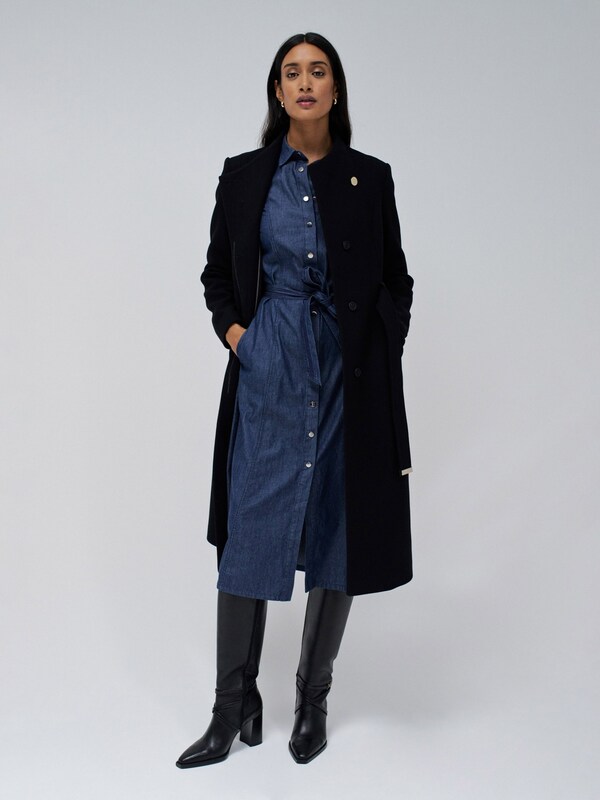 Daniel Hechter Watches Salsa Jeans Wintermantel In Zwart