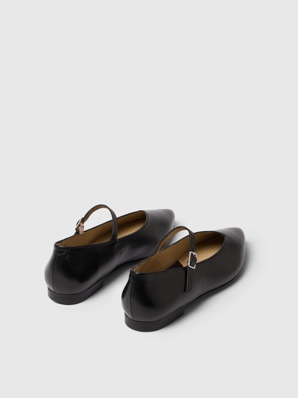 Daniel Hechter Watches SELECTED FEMME Ballerina Met Riempjes 'SLFWhitney' In Zwart