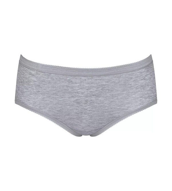 Daniel Hechter Watches SLOGGI Broekje 'Basic+' In Grijs Gemêleerd Mauve Zwart Wit