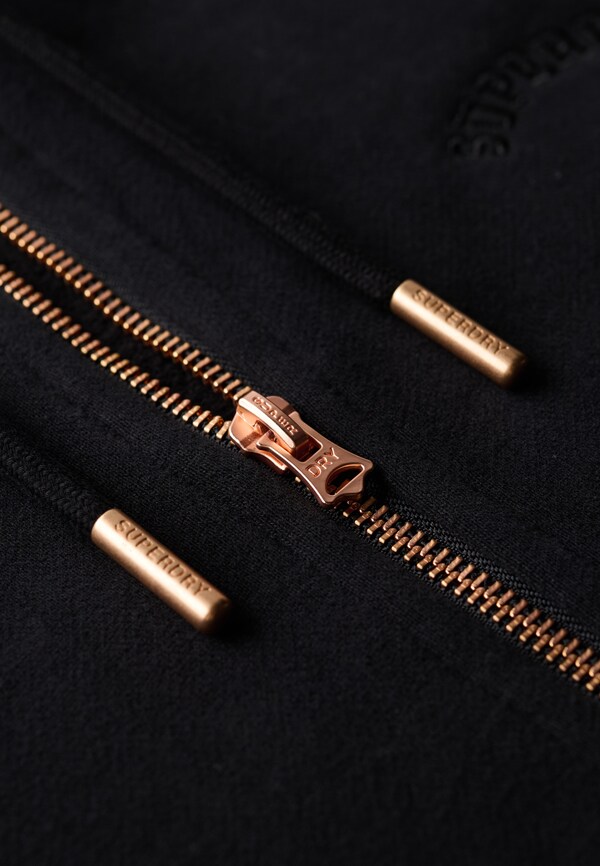 Daniel Hechter Watches Superdry Sweatvest 'Essential' In Zwart