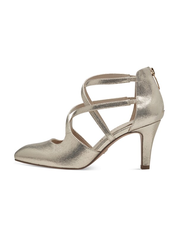 Daniel Hechter Watches Tamaris Pumps Met Hoge Voorkant In Goud
