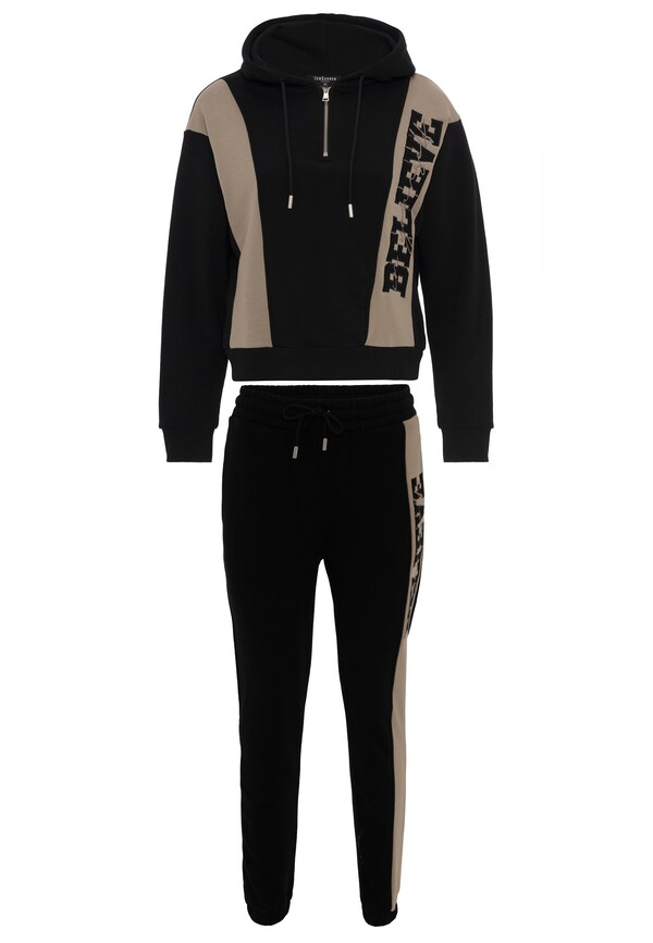 daniel hechter watches Tom Barron Joggingpak in Chamois Zwart