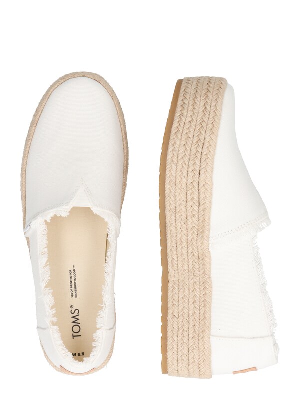 Daniel Hechter Watches TOMS Espadrilles 'VALENCIA' In Wit