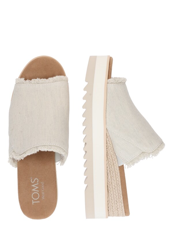 Daniel Hechter Watches TOMS Muiltjes 'DIANA' In Wolwit