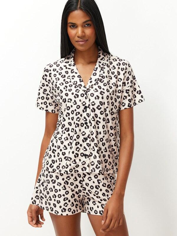 Daniel Hechter Watches Trendyol Korte Pyjama In Lichtbeige