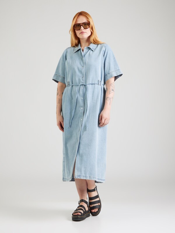 Daniel Hechter Watches Vero Moda Curve Blousejurk 'VMCMelinda' In Blauw Denim