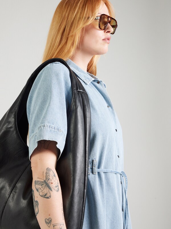 Daniel Hechter Watches Vero Moda Curve Blousejurk 'VMCMelinda' In Blauw Denim