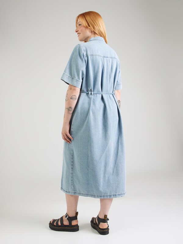 Daniel Hechter Watches Vero Moda Curve Blousejurk 'VMCMelinda' In Blauw Denim