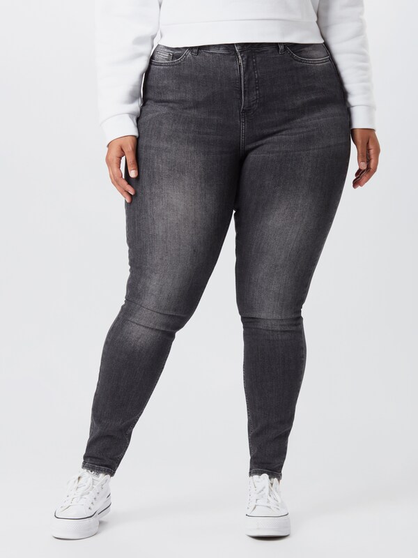 Daniel Hechter Watches Vero Moda Curve Skinny Jeans 'LORA' In Black Denim