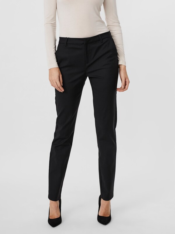 Daniel Hechter Watches VERO MODA Slimfit Broek 'VMLEAH' In Zwart