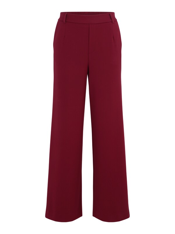 daniel hechter watches VILA Wide leg Bandplooibroek 'VIVARONE' in Donkerrood