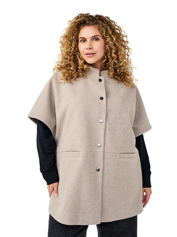 Daniel Hechter Watches Zizzi Tussenmantel 'MBARCELONA' In Beige