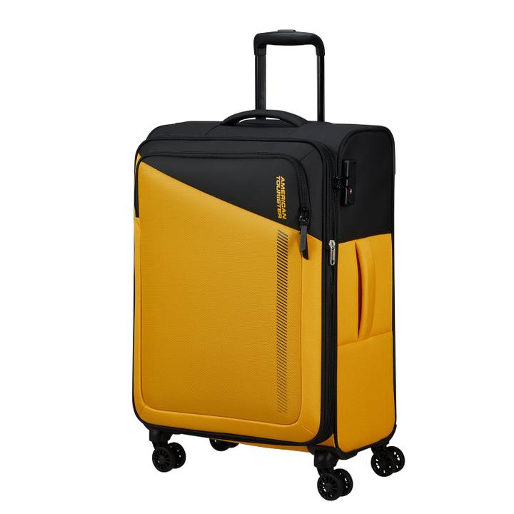 Daniel Ray American Tourister Daring Dash Spinner M EXP Black/yellow