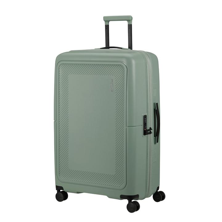 Daniel Ray American Tourister Dashpop Spinner 77/28 Exp TSA Iceberg Green