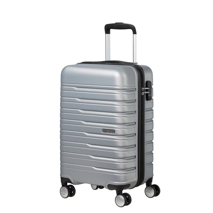 Daniel Ray American Tourister Flashline Spin. 55/20 Cabin Trolley Sky Silver