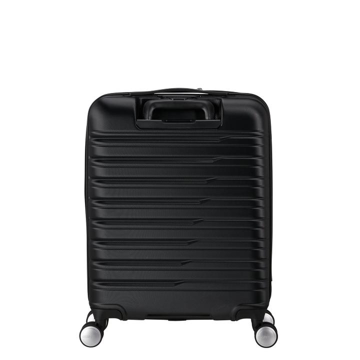 Daniel Ray American Tourister Flashline Spin. 55/20 Frontloader Cabin Trolley Shadow Black