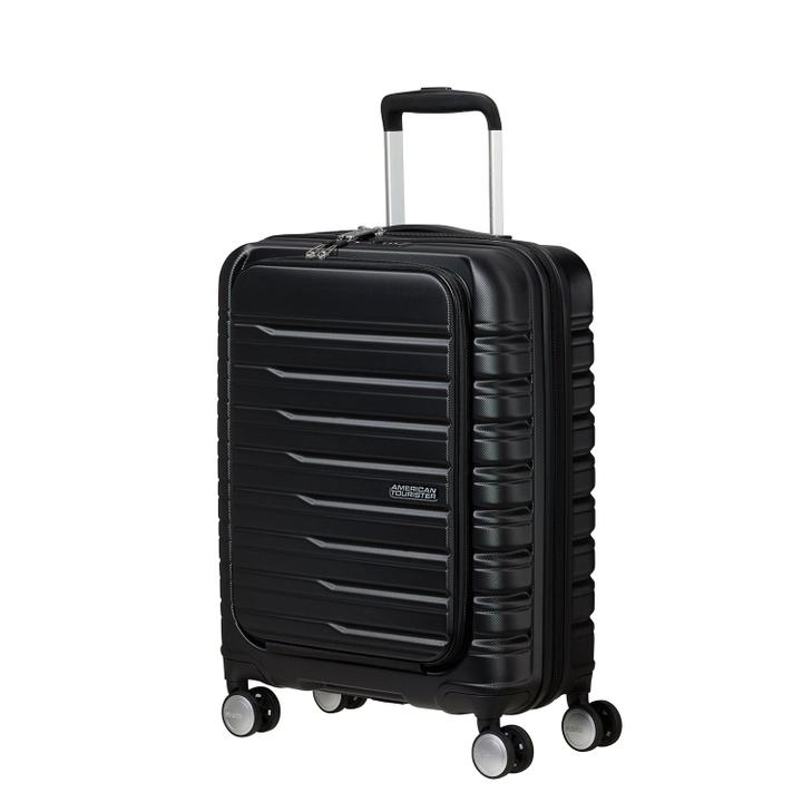 Daniel Ray American Tourister Flashline Spin. 55/20 Frontloader Cabin Trolley Shadow Black