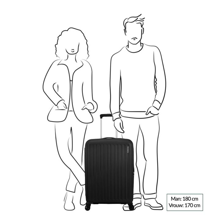 Daniel Ray American Tourister Rejoy Spinner 68/25 TSA Hawaiian Pink