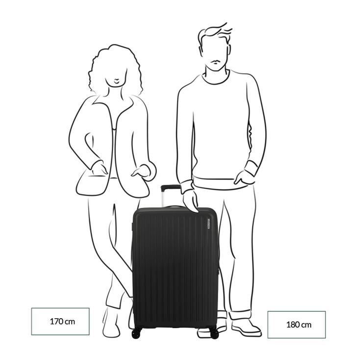 Daniel Ray American Tourister Rejoy Spinner 77/28 TSA Aquatic Awe