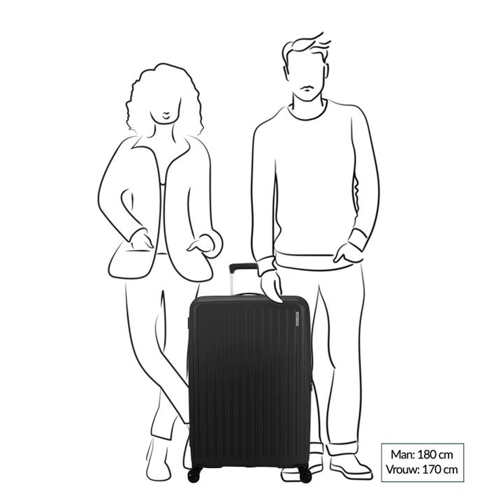 Daniel Ray American Tourister Rejoy Spinner 77/28 TSA Hawaiian Pink