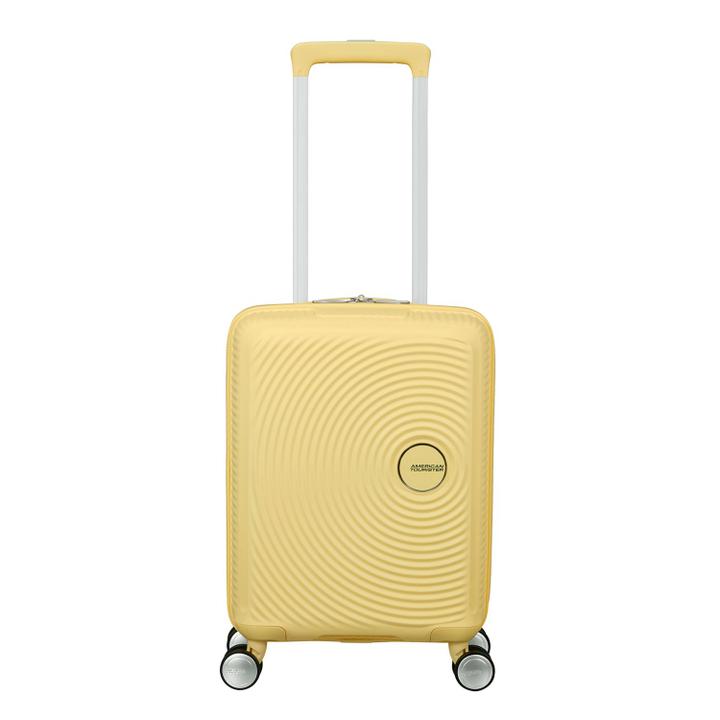 daniel ray American Tourister Soundbox Mini Spinner 47/16 pastel yellow