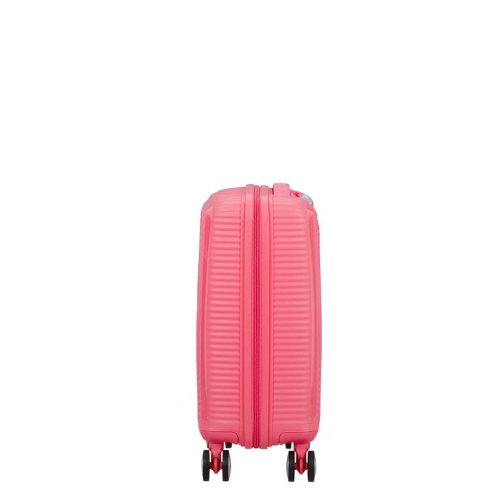 Daniel Ray American Tourister Soundbox Mini Spinner 47 Sun Kissed Coral