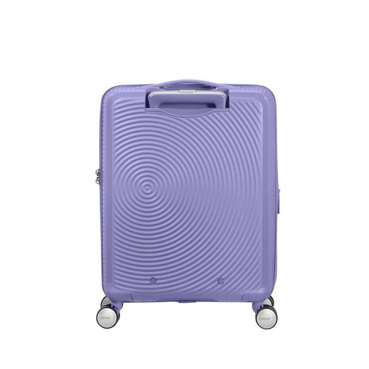 Daniel Ray American Tourister Soundbox Spinner 55 Expandable Lavender