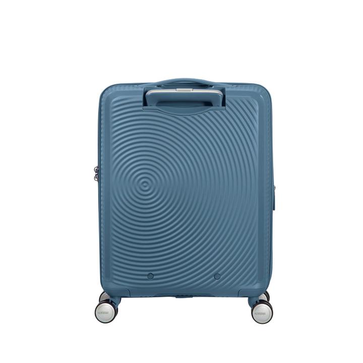 Daniel Ray American Tourister Soundbox Spinner 55 Expandable Stone Blue