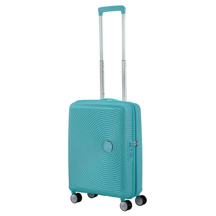 Daniel Ray American Tourister Soundbox Spinner 55 Expandable Turquoise Tonic