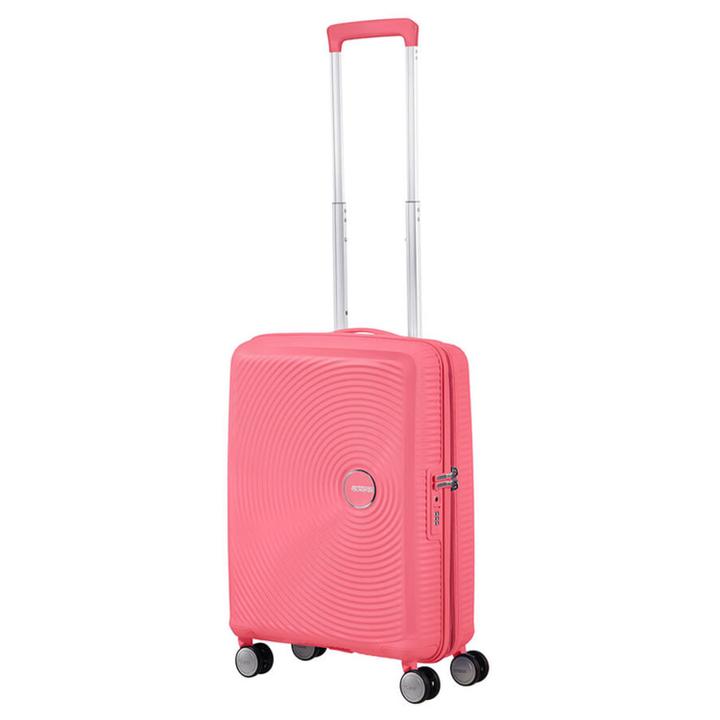 Daniel Ray American Tourister Soundbox Spinner 55 Expandable Sun Kissed Coral