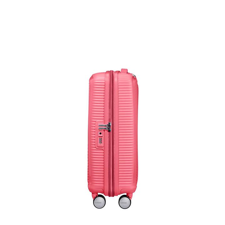 Daniel Ray American Tourister Soundbox Spinner 55 Expandable Sun Kissed Coral