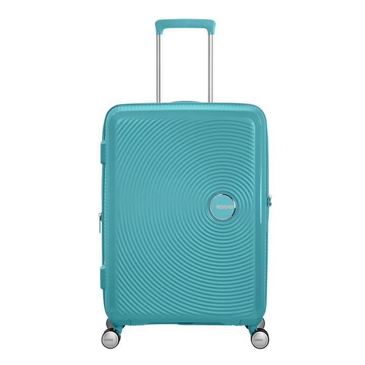daniel ray American Tourister Soundbox Spinner 67 Expandable turquoise tonic