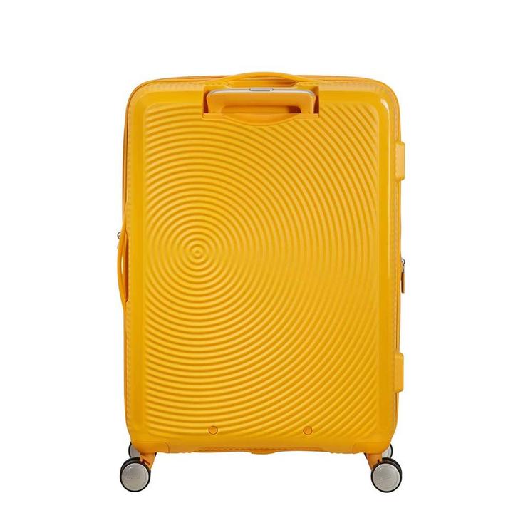 Daniel Ray American Tourister Soundbox Spinner 67 Expandable Golden Yellow