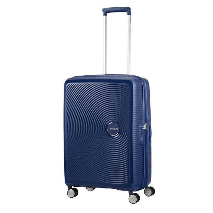 Daniel Ray American Tourister Soundbox Spinner 67 Expandable Midnight Navy