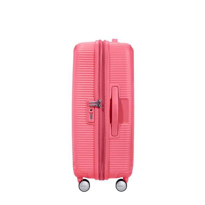 Daniel Ray American Tourister Soundbox Spinner 67 Expandable Sun Kissed Coral