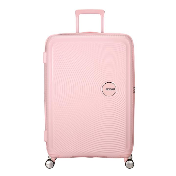 daniel ray American Tourister Soundbox Spinner 77/28 TSA Expandable pastel pink
