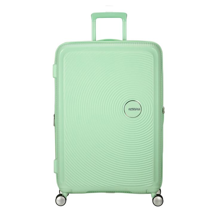 daniel ray American Tourister Soundbox Spinner 77/28 TSA Expandable pastel green
