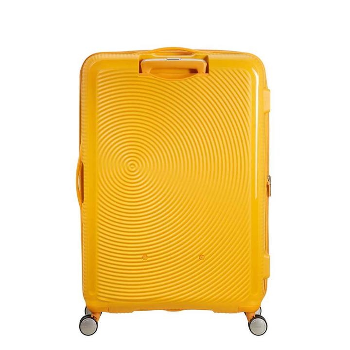 Daniel Ray American Tourister Soundbox Spinner 77 Expandable Golden Yellow