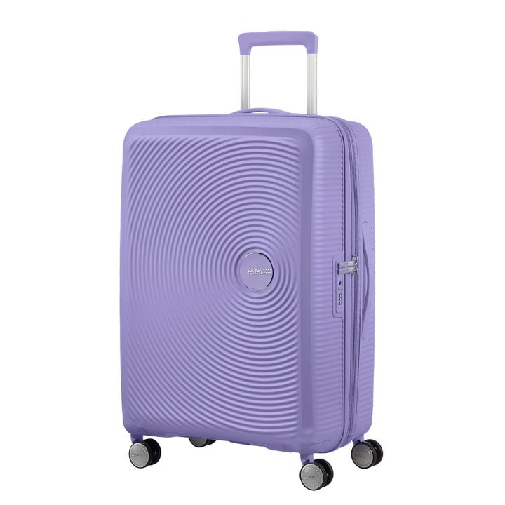 Daniel Ray American Tourister Soundbox Spinner 77 Expandable Lavender