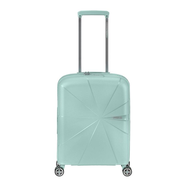 daniel ray American Tourister Starvibe Spinner 55 EXP met. surf blue