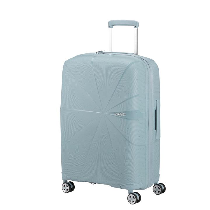 Daniel Ray American Tourister Starvibe Spinner 67/24 Expandable TSA Ltd Azzurro Speckles