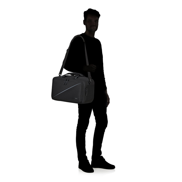 Daniel Ray American Tourister TAKE2CABIN 3-Way Boarding Bag Black