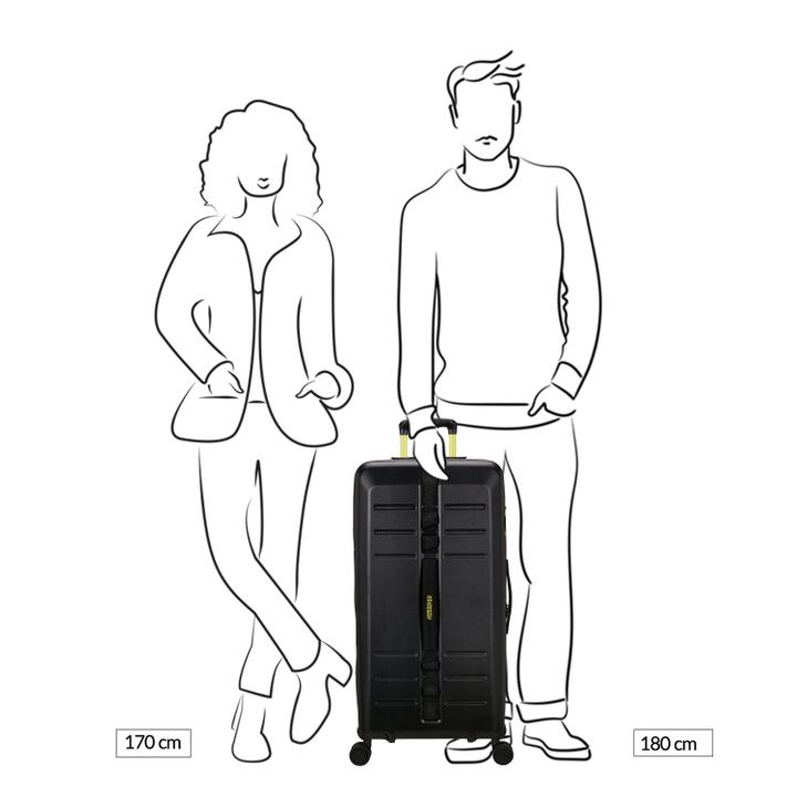 Daniel Ray American Tourister Trailon Trunk 80/30 TSA Dark Forest