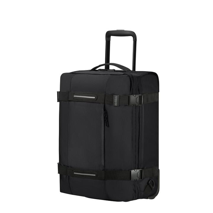 Daniel Ray American Tourister Urban Track Duffle/Wheels Backpack Asphalt Black